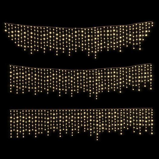 Second Life Marketplace - [Tia] Fae Lights - Wall Runner Set (Boxed)